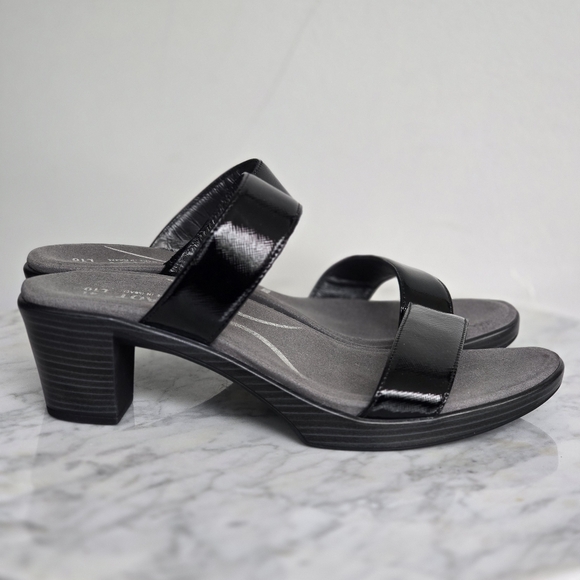 NAOT Fate Heel Sandal BLACK EU 41 NEW - Picture 3 of 8